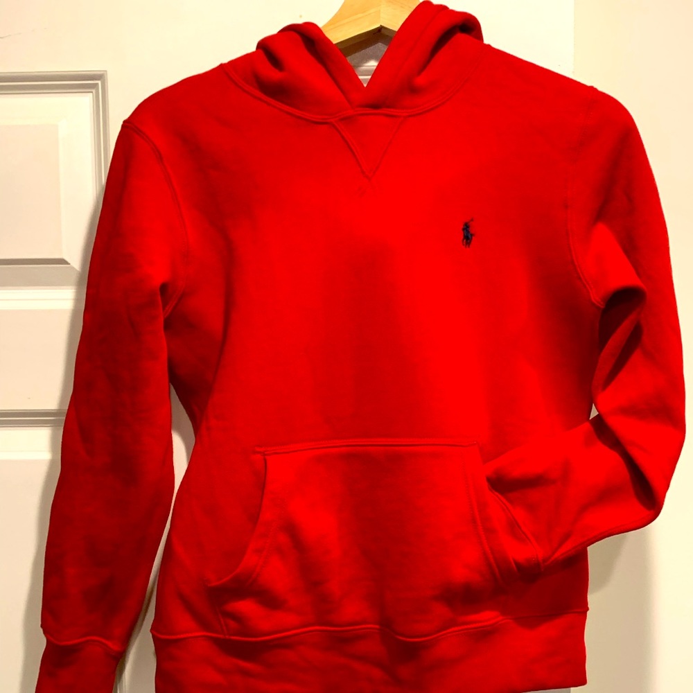 Polo Red Pullover Hoodie